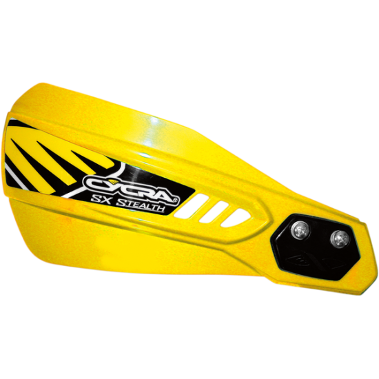 Stealth Alloy Racer Pack GUARD,HAND STEALTH YELLOW
