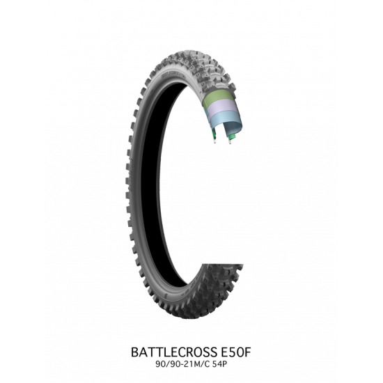 Battlecross E50 Reifen E50F 90/90-21 54P TT FIM