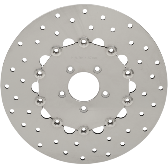 Stainless Steel Drilled Brake Rotor ROTOR BRK S/S 06-10 FXD