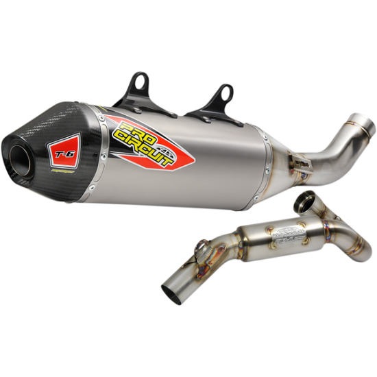 Ti-6 Pro, Ti-6 und T-6 Auspuffanlage EXHAUST T6 SS/TI/CF KTM