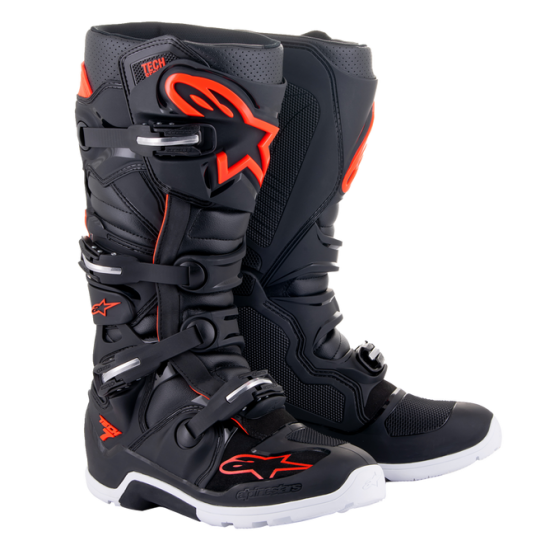 Tech 7 Enduro Boots BOOT T7 ENDURO BLK/RED 7