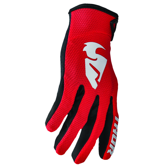 Youth Sector Gloves GLOVE YTH SECTOR RD/WH SM