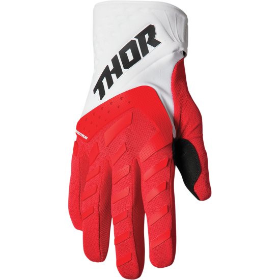 Spectrum Gloves GLOVE SPECTRUM RED/WH XL