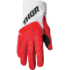 Spectrum Gloves GLOVE SPECTRUM RED/WH XL