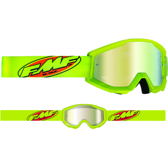 PowerCore Core Motorradbrille, Jugendliche GOGGLE YTH CORE YL MIR GD