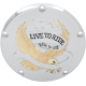 Live To Ride Derby Cover DERBY COVER LTR 5-H GOLD