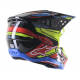 Supertech M5 Action 2 Helmet HELMET SM5 ACT2 BK/Y/R M