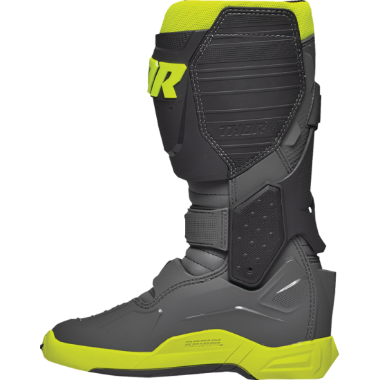 Radial MX Boots BOOT RADIAL GY/FLO YL 7