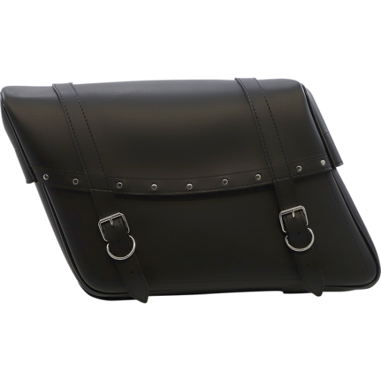 Highwayman Rivet Slant-Style Saddlebags SADDLEBAG SLANT RVT JMBO