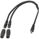 Y-Splitter CORD Y-SPLITTR 2.5 TO 2.5