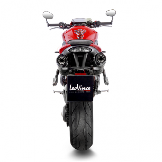 LV One Evo Carbon Slip-On Muffler MUFFLER LVONE TRIUMPH LV One Evo Carbon Slip-On Muffler MUFFLER LVONE TRIUMPH