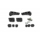 FOOTREST KIT BK UF20 FOOTREST KIT BK UF20