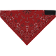 SportFlex® Bandana BANDANNA SF RED PAISLEY