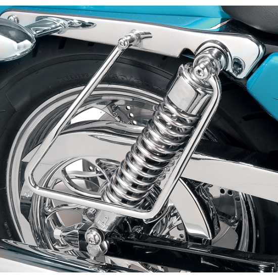 Chrome Saddlebag Support Brackets SUPPORT, SDLBAG 04-14XL