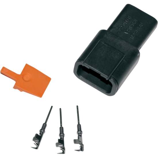 Deutsch Stecker- und Kupplungsbuchsen-Sätze CONN KIT F-PUMP74103-98BK