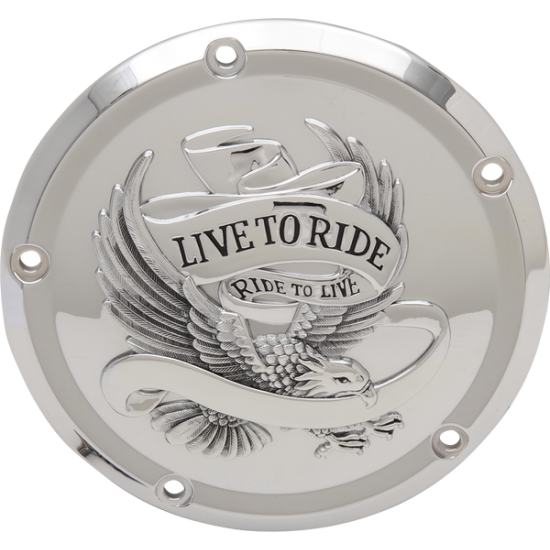 Live To Ride Derby Cover COVER DRBY LTR 16-22 CHR