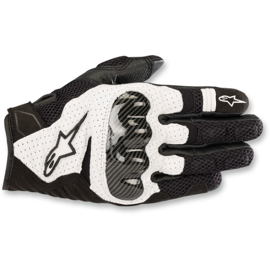 SMX-1 Air Carbon V2 Gloves GLOVE SMX1 AIR V2 BLACK/WHT 2X