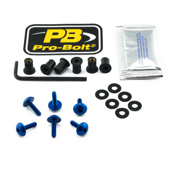 Screen Bolt Aluminium SCR KIT SCREEN 6 BL