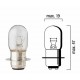 Glühlampen BULB 12V 25/25W P15d-25-1 10PK