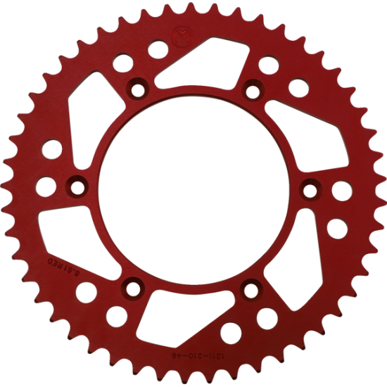 Aluminium-Kettenrad SPROCKET ALU MSE HON 49T RED