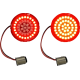 Genesis® 4 Red Ring LED Turn Signal Inserts INSERT R LED TSIG RD 1157