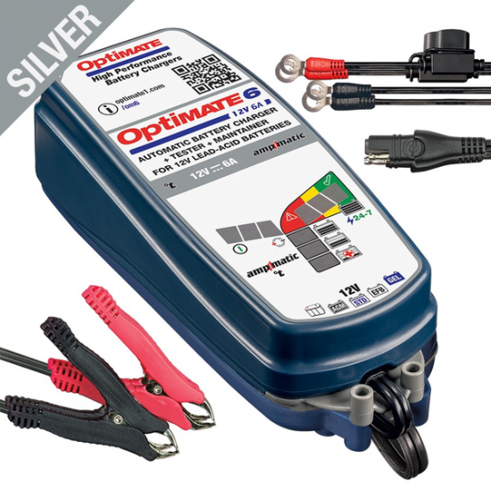 Optimate 6 Select Battery Charger/Power Supply OPTIMATE 6 AMPMATIC 6A