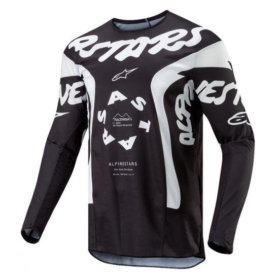 Racer Hana Jersey JERSEY RAC-HANA BLACK/WHITE L