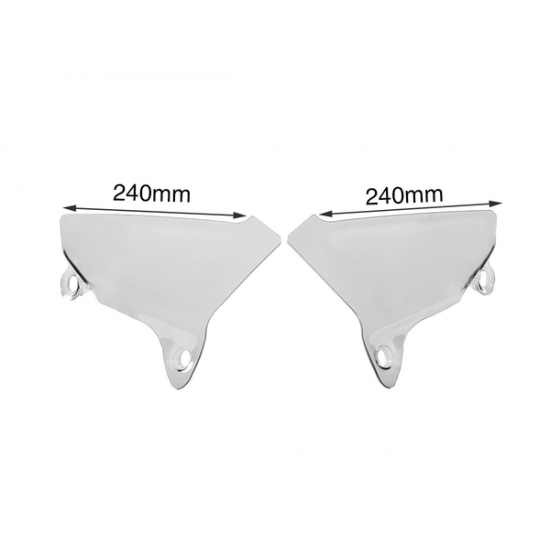 Pair Side Deflector DEFLECTORS MULTISTR V4 CLR