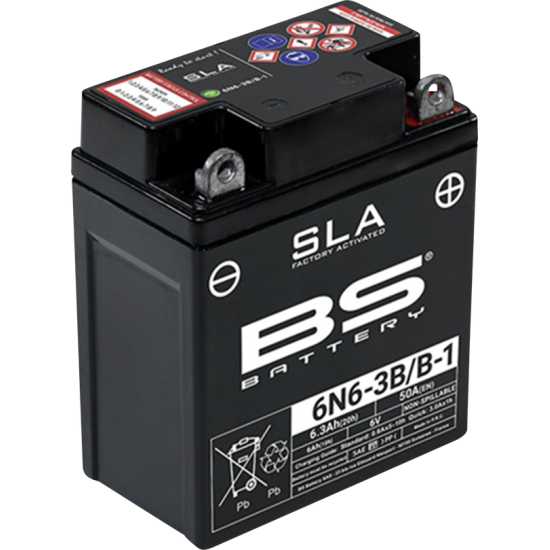 SLA werksseitig aktivierte wartungsfreie AGM-Batterien BATTERY BS 6N6-3B/B-1