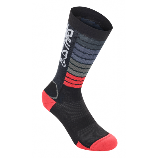 Drop Socks 22 SOCKS DROP 22 BLK/RD M