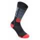 Drop Socks 22 SOCKS DROP 22 BLK/RD S