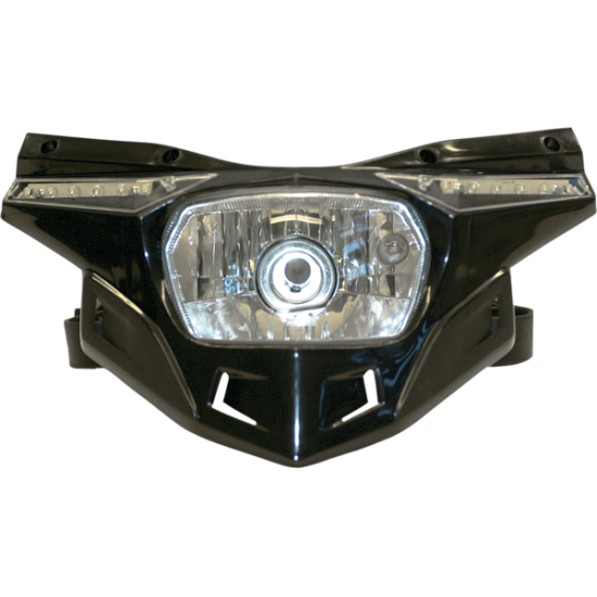 Stealth Headlights LIGHT-STEALTH LOWER BLK