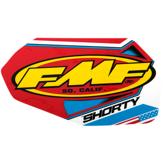 FMF Exhaust Replacement Decal DECAL SHORTY PAT REPL