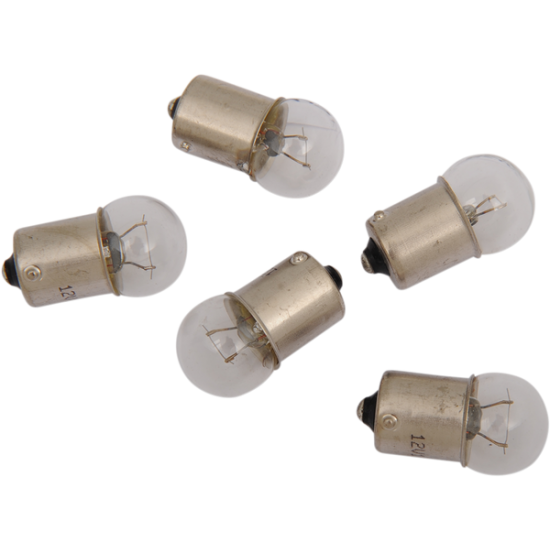 Small Globe Bulb 10W CLEAR BULBS 5-PK