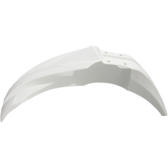 Front Fender Replacement Plastic FENDER FRT KXF250 WHITE