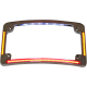 All-in-One License Plate Frame FRAME LP RADIUS CHROME