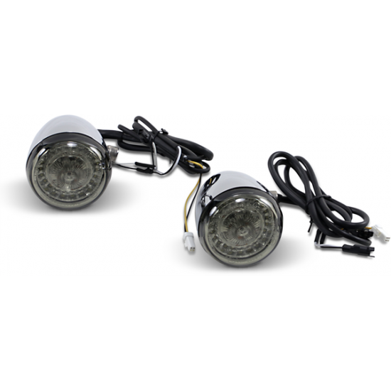 ProBEAM® Dynamic Ringz™ LED Front Turn Signals TURNSIGNAL ECE IND CHR