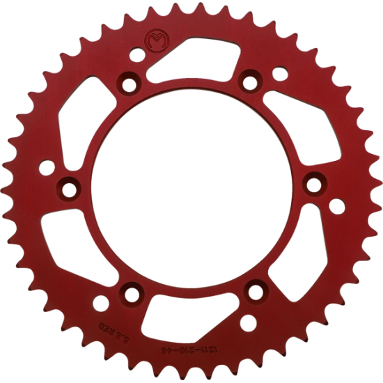 Aluminium-Kettenrad SPROCKET ALU MSE HON 46T RED Aluminium-Kettenrad SPROCKET ALU MSE HON 46T RED