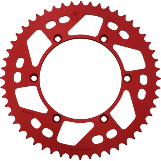 Aluminium-Kettenrad SPROCKET ALU MSE HUSQ 52T RED Aluminium-Kettenrad SPROCKET ALU MSE HUSQ 52T RED