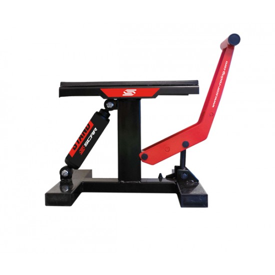 Verstellbarer Hubständer LIFT STAND SCAR BK/RD