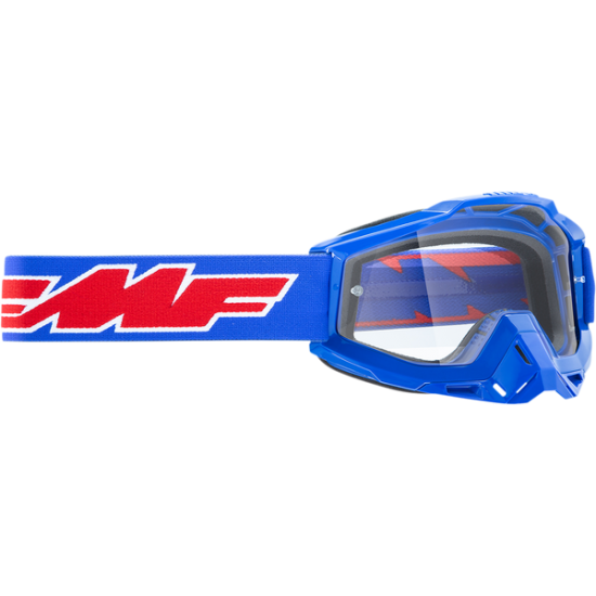 PowerBomb Rocket Motorradbrille, Jugendliche GOGGLE YTH ROCKET BL CLR