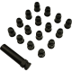 Verzahnte Radmutter LUGNT 10MM SPLND BLK 16PK