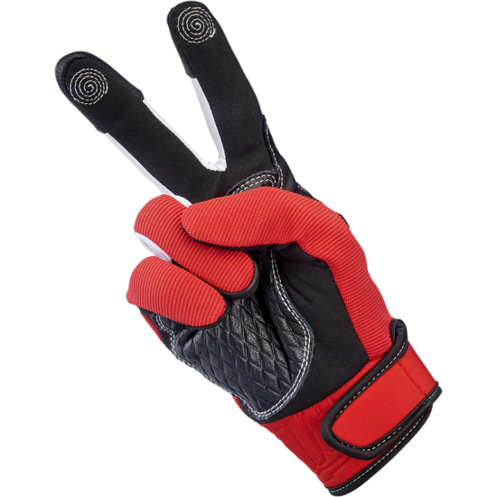 Baja Gloves GLOVES BAJA RED/BLK XS