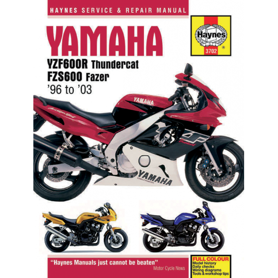 Motorcycle Repair Manual MANUAL YZF600R