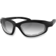 Fat Boy glänzend schwarze Sonnenbrille SUNGLASS FAT BOY PHOTOGRY