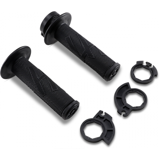 Emig Pro V2 Lock-On-Griffe EMIG PRO V2 GRIPS BLACKOUT