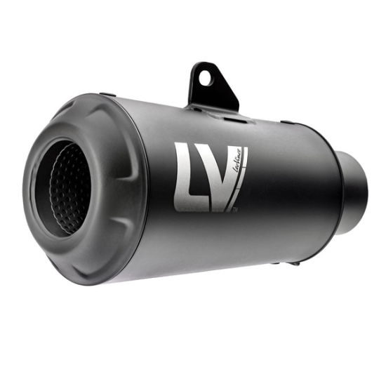 LV-10 Schwarz Endschalldämpfer MUFFLER LV10 FB KAWASAKI