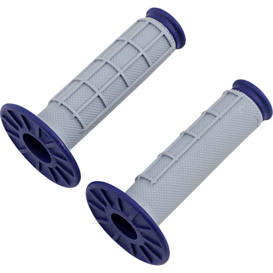 Offroad Dual-Compound Grips GRIP D/C 1/2 WAFFLE BLUE