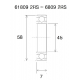 Max Bearing BEARING MAX 45X58X7MM