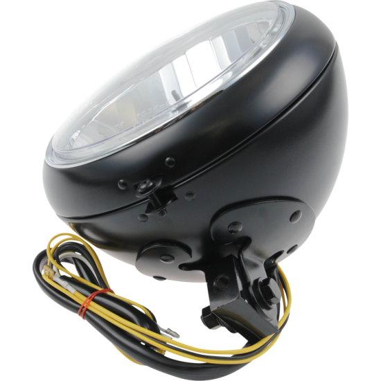 Headlight HEADLIGHT 7" BK/CLEAR